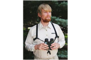 Image of Pentax Shock Absorbing Binocular Harness, Black 85225