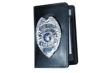 Image of Book Style Double ID &amp; Badge Case Outside Mount - 3.63''x5.50''