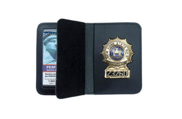 Image of Duty Leather Book Style Case w/ Double ID - 3.38''x4.88''