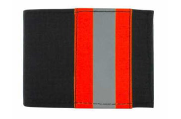 Image of Firefighter Black Matrix Bifold CC Wallet - 3.50''x4.50''