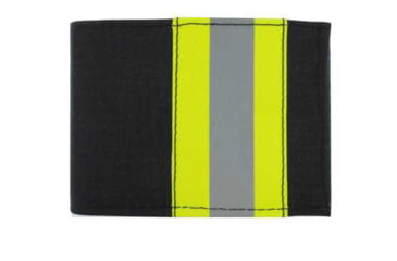 Image of Firefighter Black Matrix Bifold CC Wallet - 3.50''x4.50''
