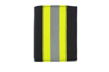 Image of Firefighter Black Matrix Recessed Badge Wallet - 3.50''x4.50''