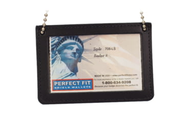 Image of Landscape Double ID Holder for Neck w/ Chain - 2.75''x4.25''