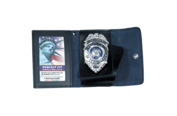 Image of Non Recessed Badge &amp; ID Case w/ Snap Closure - 3.00''x3.75''