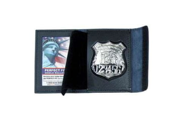 Image of Recessed Badge &amp; ID Case w/ Velcro Closure - 3.00''x3.75''