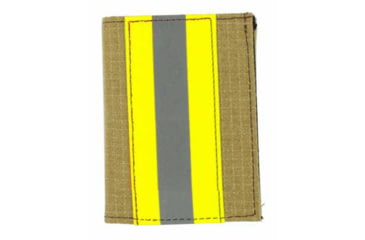 Image of Trifold Gold Matrix Firefighter Wallet w/ Single ID &amp; CC Slots - 3.50''x4.50''