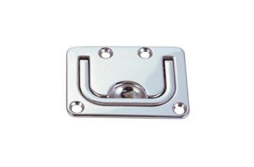 Image of Perko Flush Lifting Handle - Chrome Plated Zinc - 3" x 2-1/4" 50977