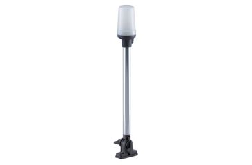 Image of Perko Fold Down All-Round Pole Light w/ Vertical Mount, White, 1137DP0CHR