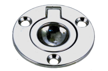 Image of Perko Round Flush Ring Pull 1 5/8in, 1232DP1CHR