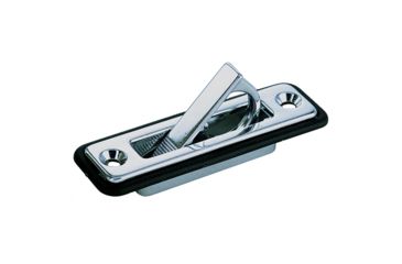 Image of Perko Spring Loaded Flush Pull - Chrome Plated Zinc - 3/4" x 3-1/4" 50976