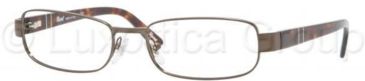 Image of Persol PO2350V Eyeglass Frames 618-5217 - Shiny Brown 