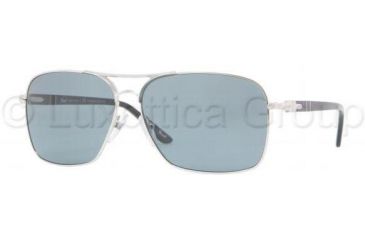 Image of Persol PO2394S Sunglasses 518/4N-6013 - Silver Crystal Blue Photochromic Polarized 