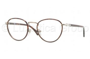 Image of Persol PO2410VJ Eyeglass Frames 992-4720 - Matte Dark Brown Frame