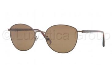 Image of Persol PO2421S Sunglasses 101857-5200 - Matte Brown Frame, Polarized Brown Lenses