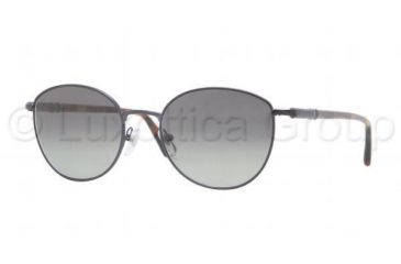 Image of Persol PO2421S Sunglasses 104471-5200 - Matte Night Blue Frame, Gradient Smoke Lenses