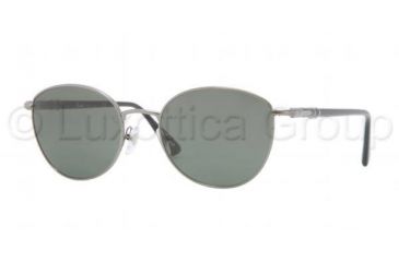 Image of Persol PO2421S Sunglasses 513/31-5200 - Gunmetal Frame, Crystal Gray Lenses