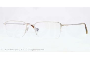 Image of Persol PO2427V Eyeglass Frames 1051-52 - Silver Frame, Demo Lens Lenses