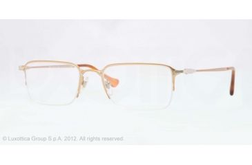 Image of Persol PO2427V Eyeglass Frames 1054-52 - Gold Frame, Demo Lens Lenses