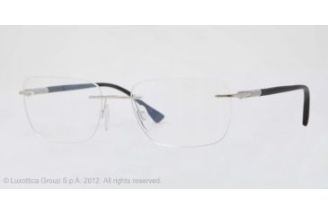 Image of Persol PO2428V Eyeglass Frames 1014-52 - Silver Frame, Demo Lens Lenses