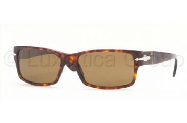 Image of Persol PO2803S Sunglasses 24/57-5816 - Havana Crystal Brown Polarized