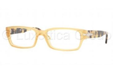 Image of Persol PO2896V Eyeglass Frames 827-5216 - Yellow Frame