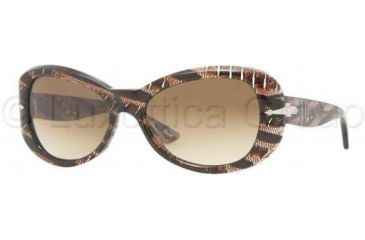 Image of Persol PO2950S Sunglasses 907/51-5317 - Crystal Gauze Brown Crystal Brown Gradient