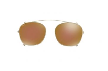 Image of Persol PO3007C Eyewear Accessories 905/F9-50 - Light Gold Frame, Brown Mirror Bronze Lenses