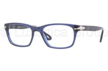 Image of Persol PO3012V Eyeglass Frames 181-5218 - Blue Frame