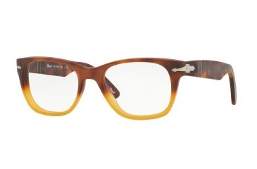 Image of Persol PO3039V Eyeglass Frames 9024-52 - Light Havana Gradient Yellow Frame
