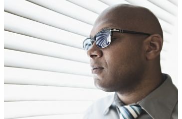 Image of Persol PO3043S Sunglasses 95/4N-5418 - Black Frame, Crystal Blue Photochromic Polarized Lenses