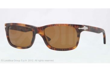 Image of Persol PO3048S Sunglasses 900733-58 - Caffe' Antique Frame, Brown Lenses