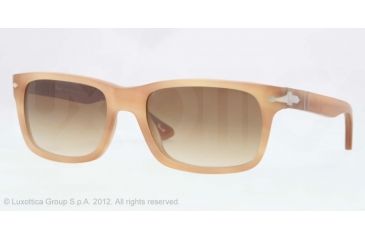 Image of Persol PO3048S Sunglasses 900851-58 - Honey Havana Antique Frame, Gradient Brown Lenses