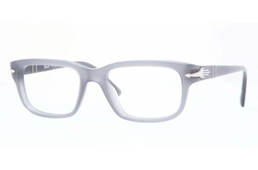 Image of Persol PO3073V Eyeglass Frames 1003-52 - Opal Dark Grey Frame