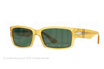 Image of Persol PO3087S Sunglasses 204/31-58 - Miele Frame, Green Lenses