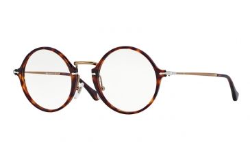 Image of Persol PO3091V Eyeglass Frames 24-47 - Havana Frame