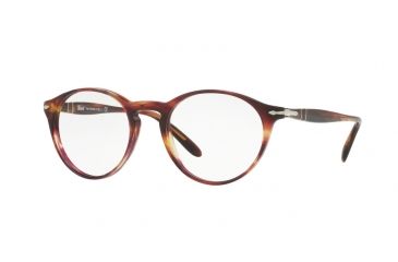 Image of Persol PO3092V Eyeglass Frames 1055-48 - Brown Violet Tortoise Frame