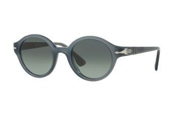 Image of Persol PO3098S Sunglasses 100371-47 - Opal Grey Frame, Gradient Grey Lenses