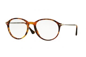 Image of Persol PO3125V Eyeglass Frames 108-49 - Light Havana Frame