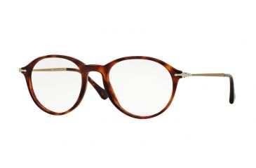 Image of Persol PO3125V Eyeglass Frames 24-49 - Havana Frame
