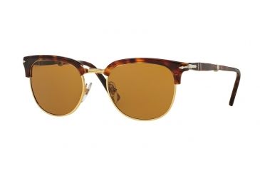 Image of Persol PO3132S Sunglasses 24/33-51 - Havana Frame, Brown Lenses