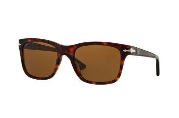 Image of Persol PO3135S Sunglasses 24/57-52 - Havana Frame, Brown Polarized Lenses