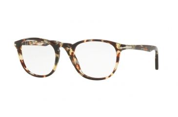 Image of Persol PO3143V Eyeglass Frames 1057-47 - Havana Grey-brown Frame