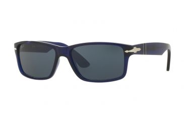 Image of Persol PO3154S Sunglasses 1047R5-58 - Blue Frame, Azure Lenses