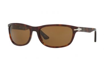 Image of Persol PO3156S Sunglasses 24/57-63 - Havana Frame, Polar Brown Lenses