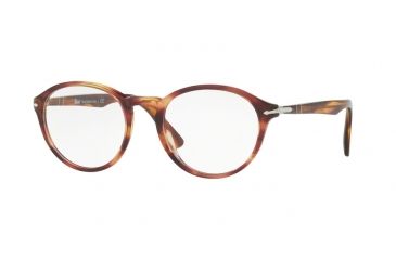 Image of Persol PO3162V Eyeglass Frames 1055-50 - Brown Violet Tortoise Frame