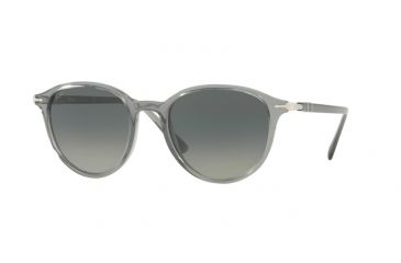Image of Persol PO3169S Sunglasses 105071-50 - Grey Frame, Grey Gradient Dark Grey Lenses