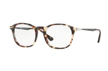 Image of Persol PO3179V Eyeglass Frames 1057-49 - Havana Grey-brown Frame