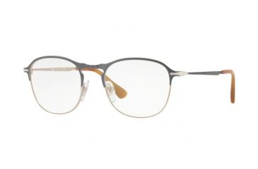 Image of Persol PO7007V Eyeglass Frames 1071-49 - Grey/light Brown Frame