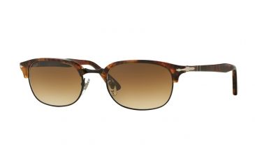 Image of Persol PO8139S Sunglasses 108/51-52 - Caffe' Frame, Brown Gradient Lenses
