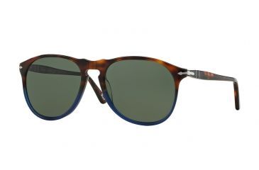 Image of Persol PO9649S Sunglasses 102258-55 - Terra E Oceano Frame, Polar Grey Lenses